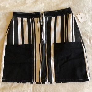 SOLD: NWT Urban Outfitters Black & White Skirt